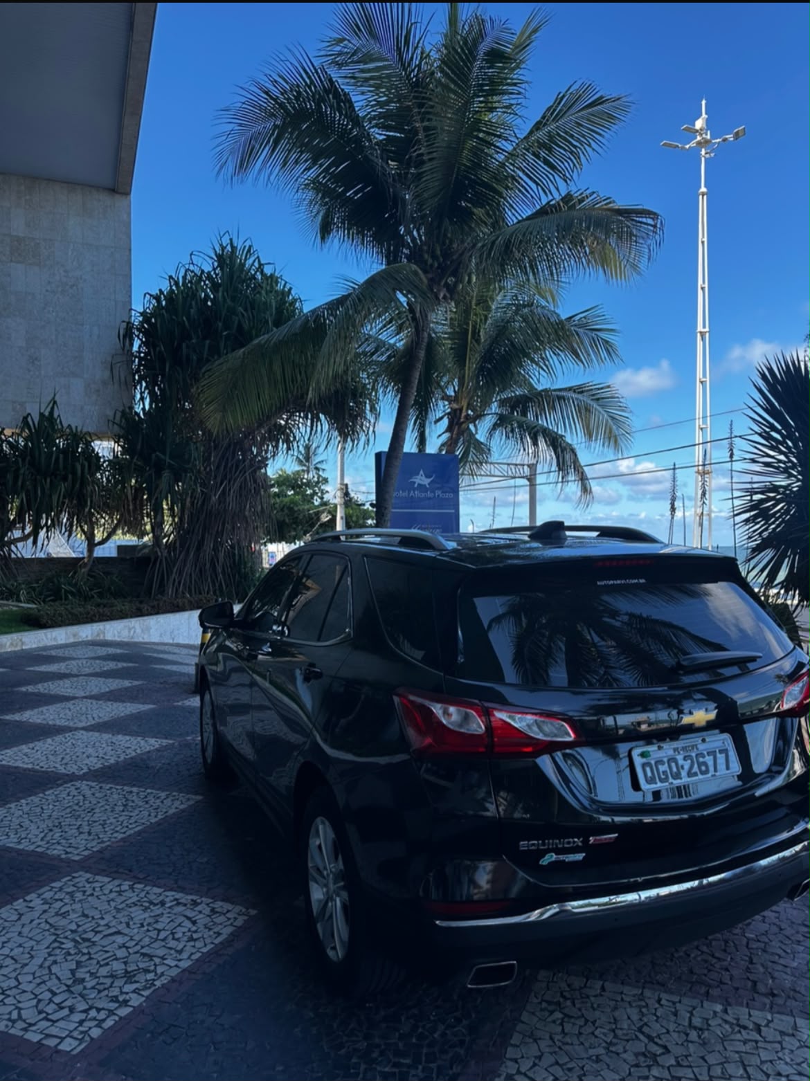 Chevrolet Equinox preto SUV executivo da AC Transporte Executivo